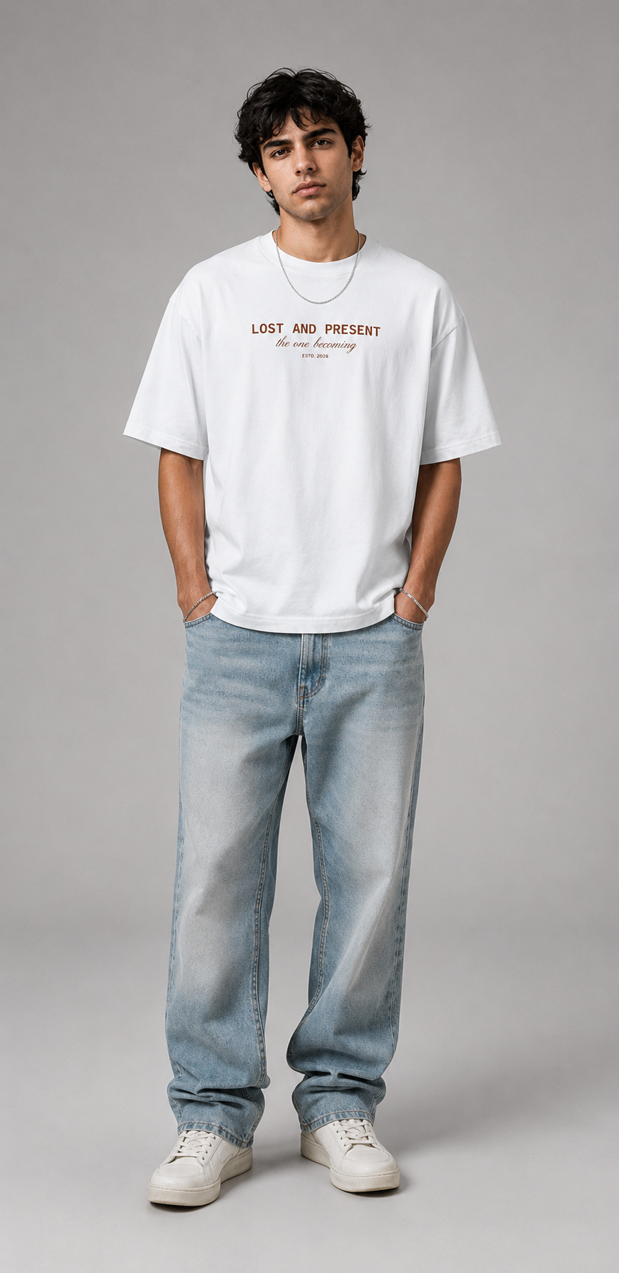Lost and Present Oversized Premium T-Shirt