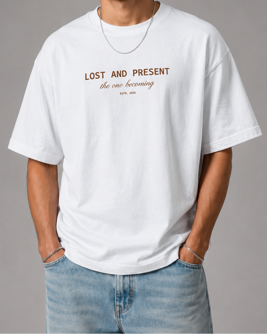 Lost and Present Oversized Premium T-Shirt