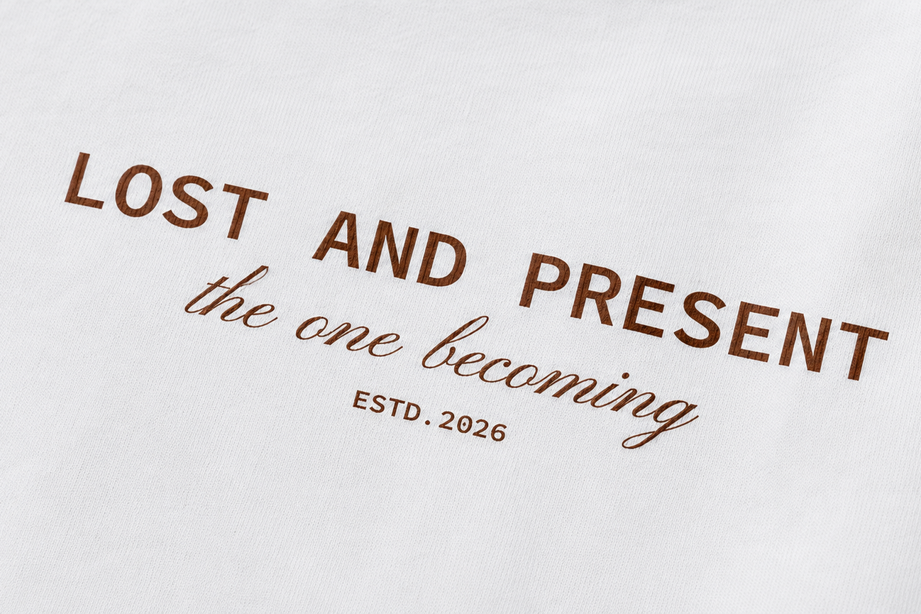 Lost and Present Oversized Premium T-Shirt